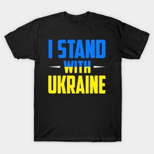 I Stand With Ukraine T-Shirt